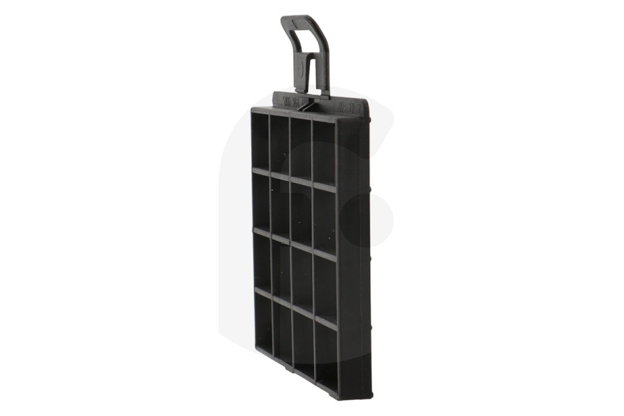 Bosch Aspirapolvere Griglia (supporto, cornice del filtro) del microfiltro (filtro di scarico) nero 98x10x117mm aspirapolvere 427225, 00427225