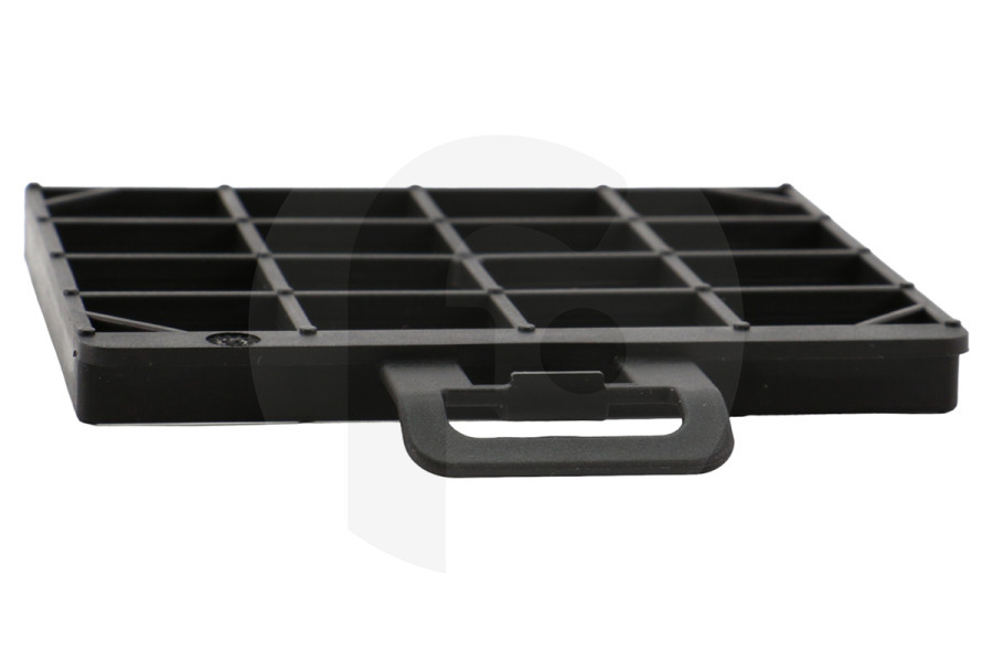 Bosch Aspirapolvere Griglia (supporto, cornice del filtro) del microfiltro (filtro di scarico) nero 98x10x117mm aspirapolvere 427225, 00427225