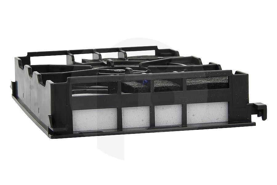 Bosch Aspirapolvere Filtro motore (filtro) con cornice (supporto) nero 153x108x27mm per Bosch, Siemens e altri aspirapolvere 17002210