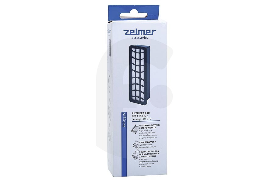 Zelmer Staubsauger Mikrofilter (Filter, Abluftfilter) E10 für u.a. Zelmer, Siemens Staubsauger 632555, 00632555