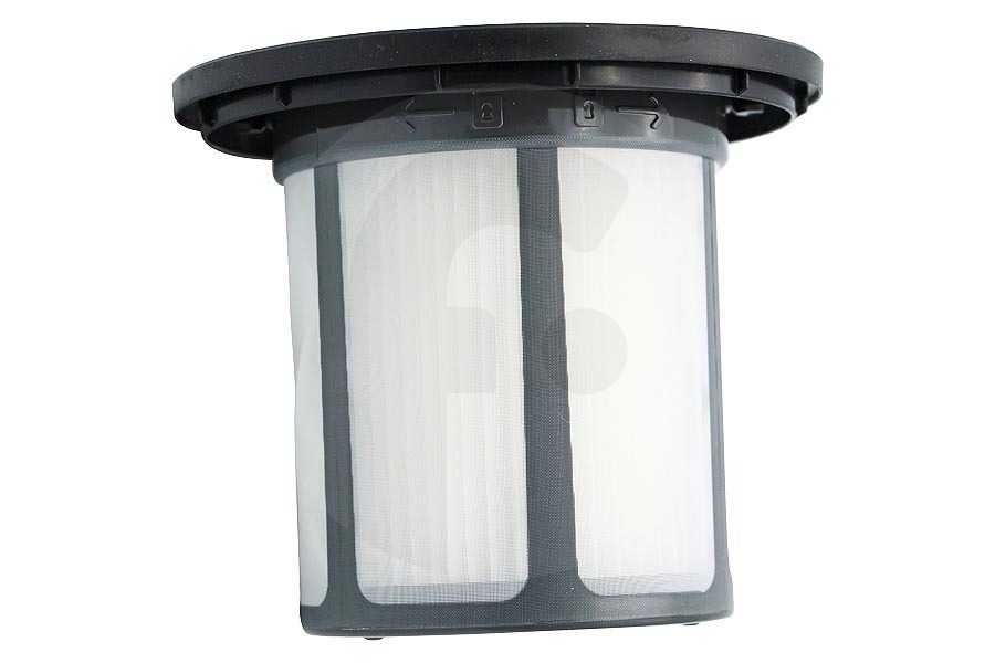 Bosch Aspirapolvere Filtro rotondo (cartuccia) nero per Bosch, Siemens e altri aspirapolvere manuale (aspirapolvere portatile) 12033216