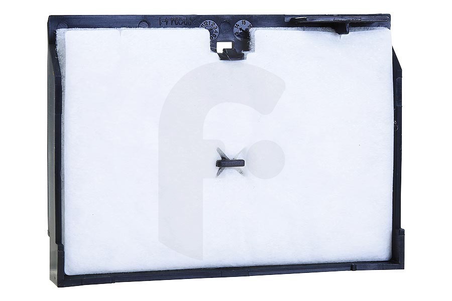 Bosch Aspirapolvere Filtro di scarico (microfiltro) con telaio (supporto) nero aspirapolvere 633890, 00633890