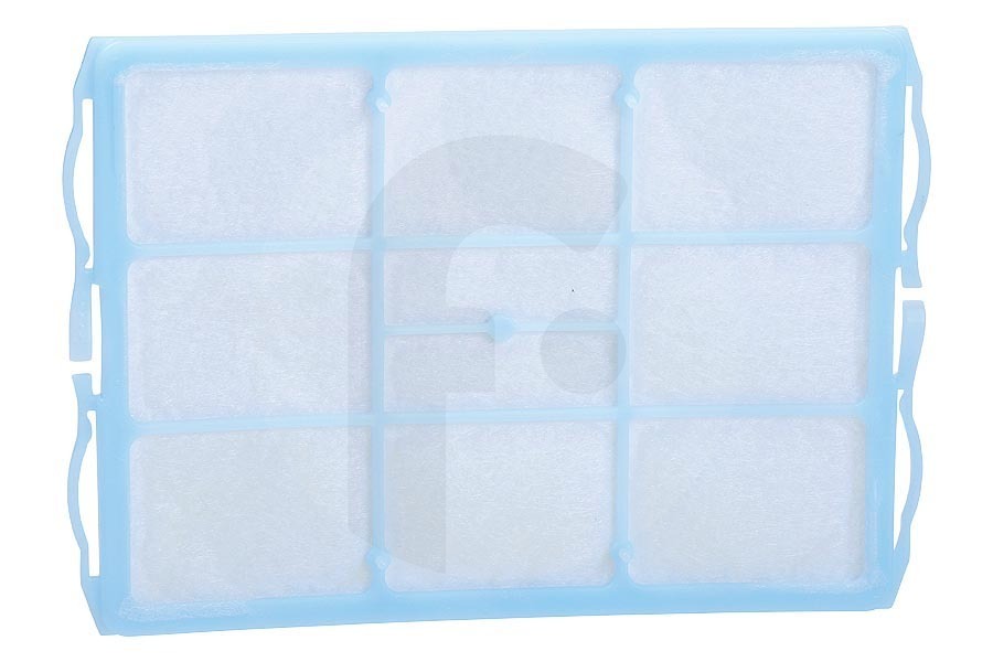 Siemens Aspiradora Filtro de motor con marco (soporte) celeste 154x10x107mm aspiradora 608784, 00608784 apto para entre otros BX32132, VSX32432, BX31800