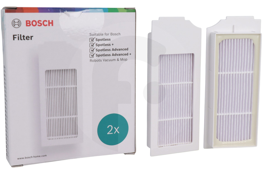 Bosch filtro Spotless para aspiradora 17009009, BHZRF12 apto para entre otros Impecable, Impecable, Impecable Avanzado, Avanzado+