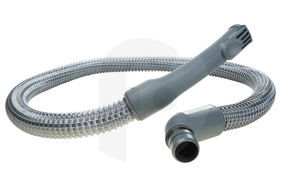 Bosch Staubsauger Staubsaugerschlauch (Schlauch) komplett mit Pistolengriff (Handgriff) und Verbindungsstück rechtwinklig (Steckverschraubung) grau Staubsauger 794889, 00794889
