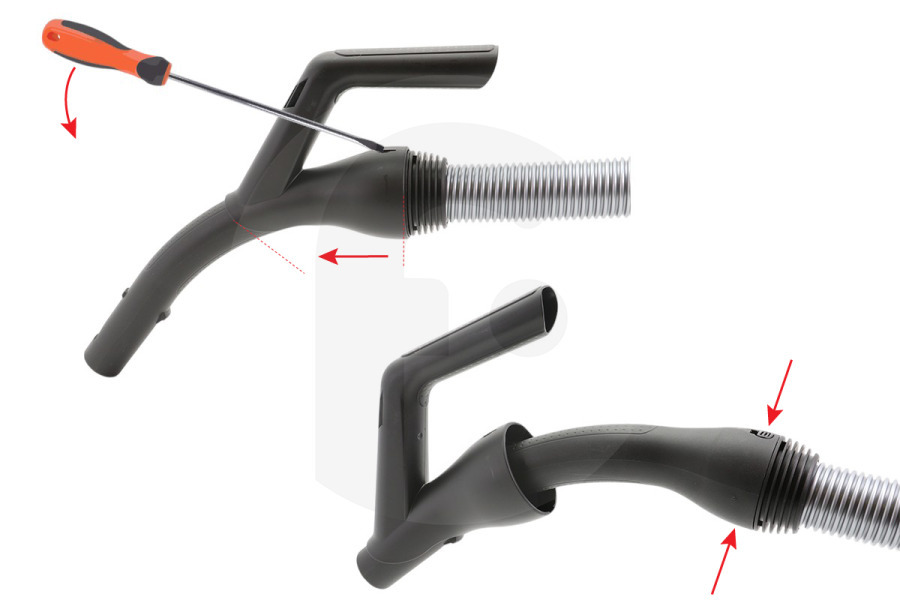 Bosch Staubsauger Pistolengriff (Handgriff) mit abnehmbare extra Griff schwarz 420x70x150mm Staubsauger 577354, 00577354