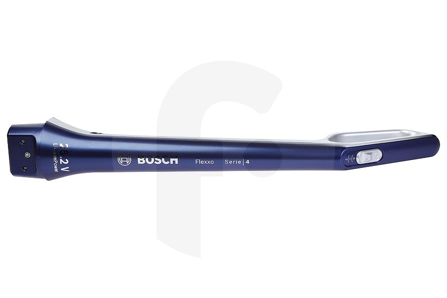 Bosch Aspirapolvere Impugnatura Flexxo blu bianca per Bosch, Siemens e altri aspirapolvere senza fili 11030424