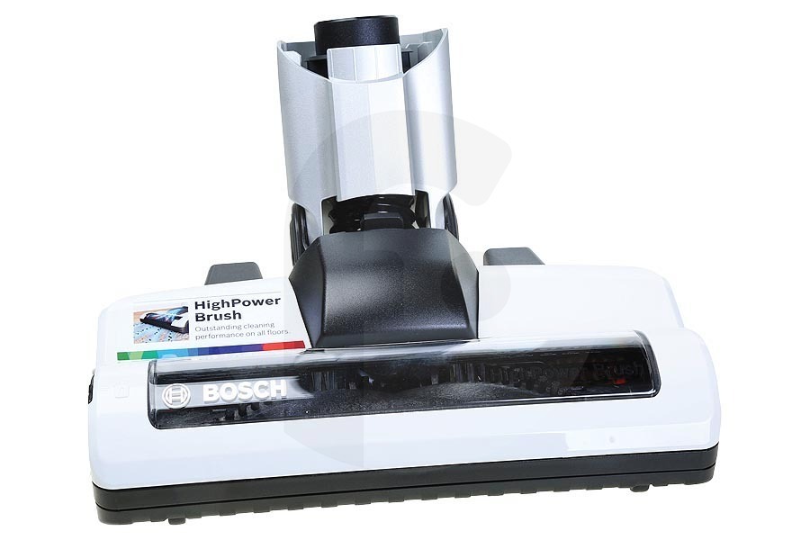 Bosch Aspirapolvere Spazzola turbo (bocchetta turbo, spazzola elettrica, ugello motorizzato) per aspirapolvere senza fili bianco nero per, tra gli altri Bosch 17000627