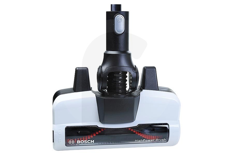 Bosch Aspirapolvere Spazzola turbo (bocchetta turbo, spazzola elettrica, ugello motorizzato) per aspirapolvere senza fili bianco nero per, tra gli altri Bosch 17002172