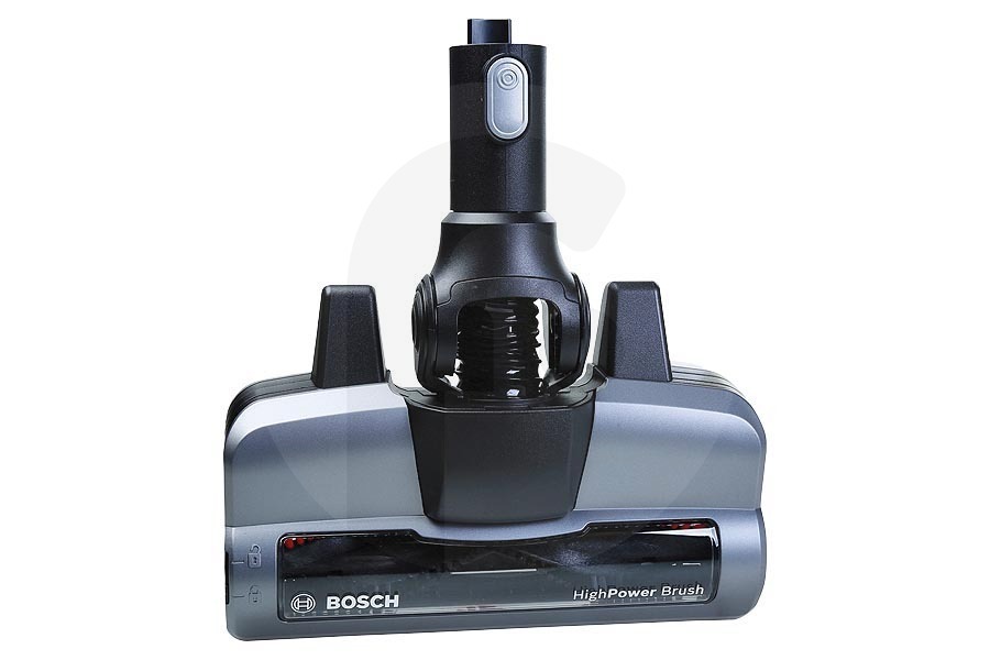 Bosch Aspirapolvere Spazzola turbo (bocchetta turbo, spazzola elettrica, ugello motorizzato) per aspirapolvere senza fili grigio nero per, tra gli altri Bosch 17002108