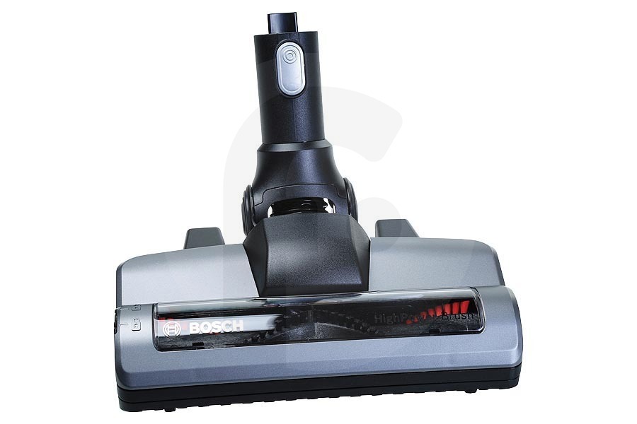 Bosch Cepillo turbo (boquilla turbo, cepillo eléctrico, boquilla motorizada) para aspiradora inalámbrica gris negro para entre otros  17002108 apto para entre otros BCS1TOP, BCS1ULTD, BCS111GB