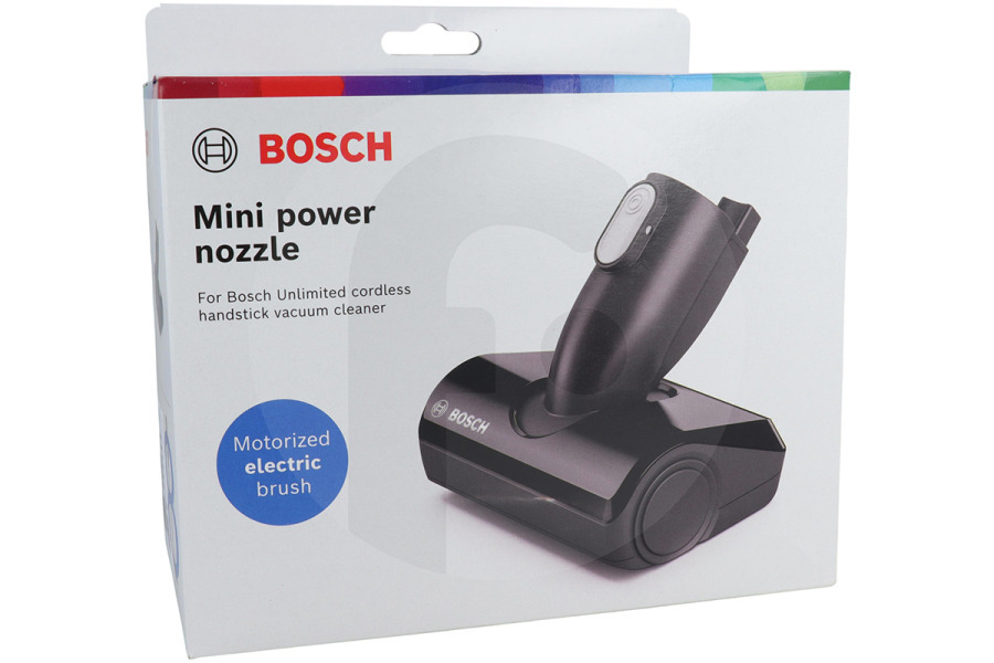 Bosch Aspirapolvere Turbo spazzola (bocchetta turbo, spazzola elettrica) mini Unlimited per Bosch, Siemens e altri aspirapolvere senza fili 17008529, BHZUMP