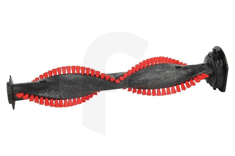 Bosch Rodillo de cepillo (cepillo giratorio) negro rojo para , Siemens y otros aspiradora inalámbrica 17000626 apto para entre otros BBH6PZOO01, Athlet 25,2 voltios