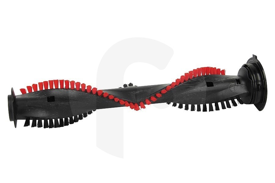 Bosch Rodillo de cepillo (cepillo giratorio) negro rojo para , Siemens y otros aspiradora inalámbrica 17002109 apto para entre otros BBS1ZOO03, BBS81PETGB03