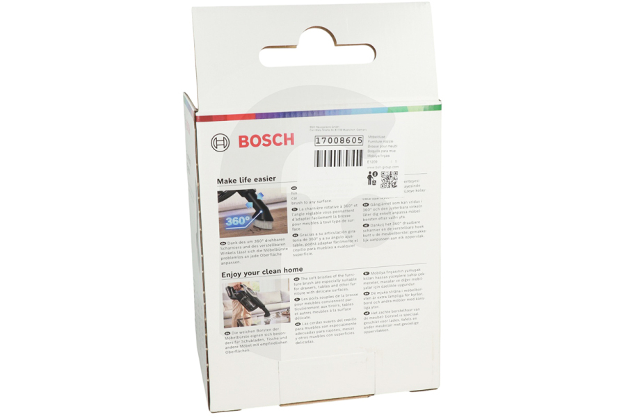 Bosch Staubsauger Bosch BHZUNGFB Möbeldüse Unlimited für Staubsauger 17008605