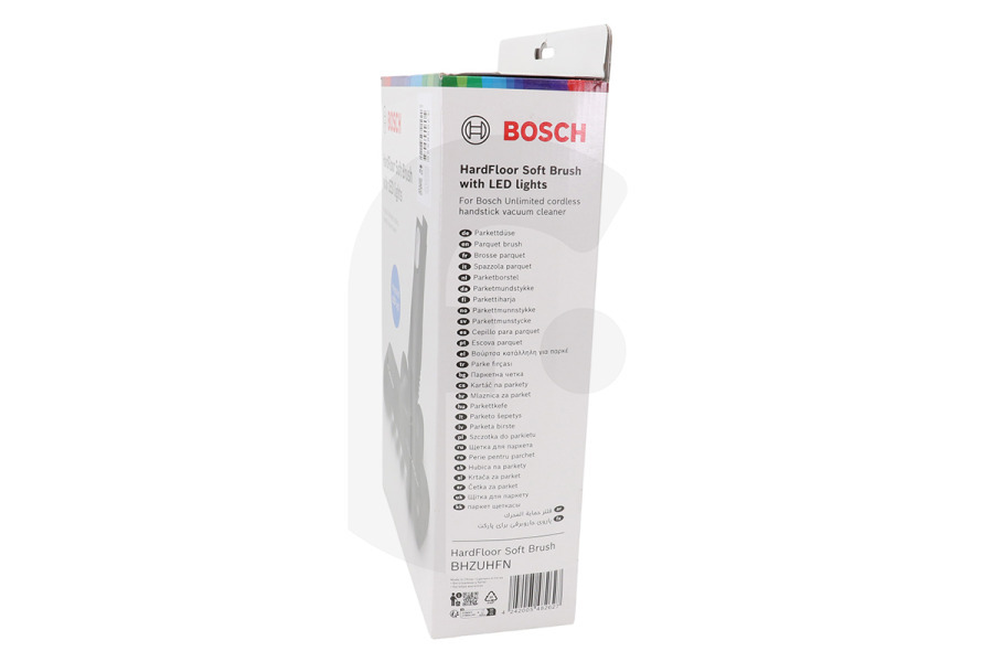 Bosch Aspirapolvere Turbo spazzola (spazzola elettrica) per parquet spazzola delicata incl. LED per Bosch, Siemens e altri aspirapolvere senza fili 17006340