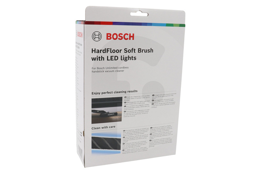 Bosch Aspirapolvere Turbo spazzola (spazzola elettrica) per parquet spazzola delicata incl. LED per Bosch, Siemens e altri aspirapolvere senza fili 17006340