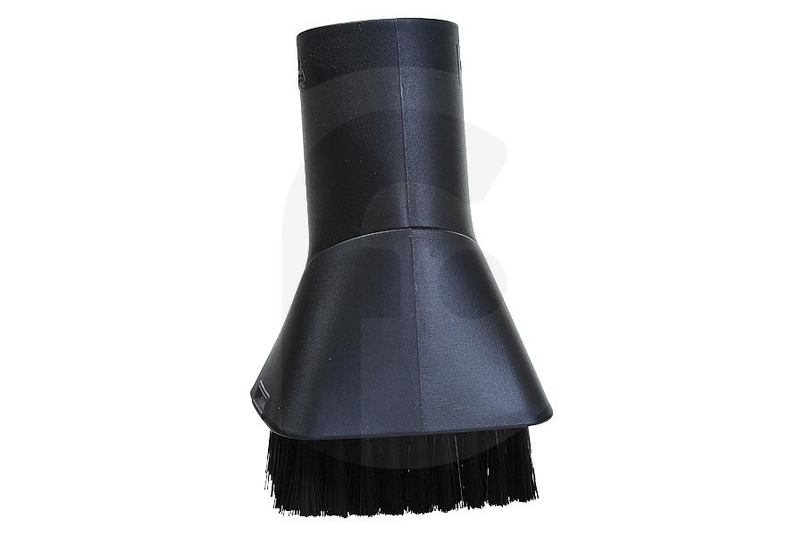 Profilo Cepillo de cerdas (cepillo redondo, boquilla para muebles, cepillo para muebles) ø 35mm negro para entre otros Bosch aspiradora 577043, 00577043 apto para entre otros BSG7146614, BSG7181003