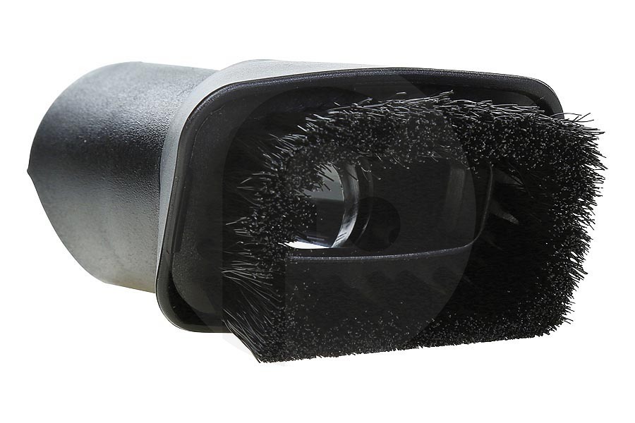 Bosch Aspirapolvere Spazzola a setole (bocchetta per mobili, spazzola per mobili) rettangolare ø 35mm nero per Bosch e altri aspirapolvere 460382, 00460382