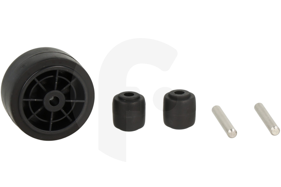 Bosch Aspiradora Ruedas (juego de ruedas) 2 piezas completo para Bosch, Siemens y otros aspiradora inalámbrica 12027822 apto para entre otros BBH214LB, BBH21631, BCH216T2CN