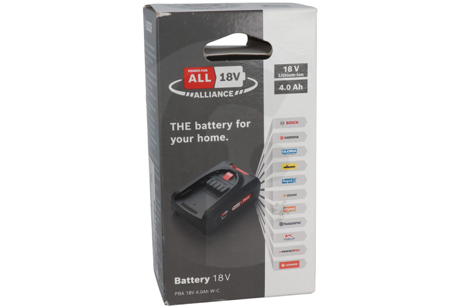 Bosch Aspirapolvere Batteria 18V/4.0Ah Power for All per Bosch, Siemens Unlimited e altri 17006537