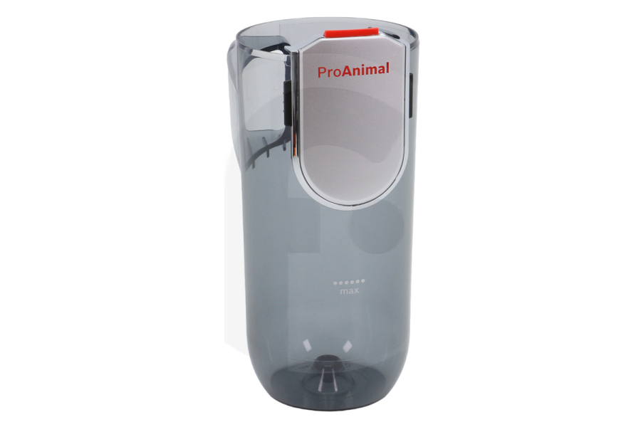 Bosch 12031537 Aspiradora Contenedor de polvo (depósito) ProAnimal exc. filtro para Bosch, Siemens y otros aspiradora inalámbrica 12006865 apto para entre otros BCH65PET, BCH6ZOOO, BBH6256P1