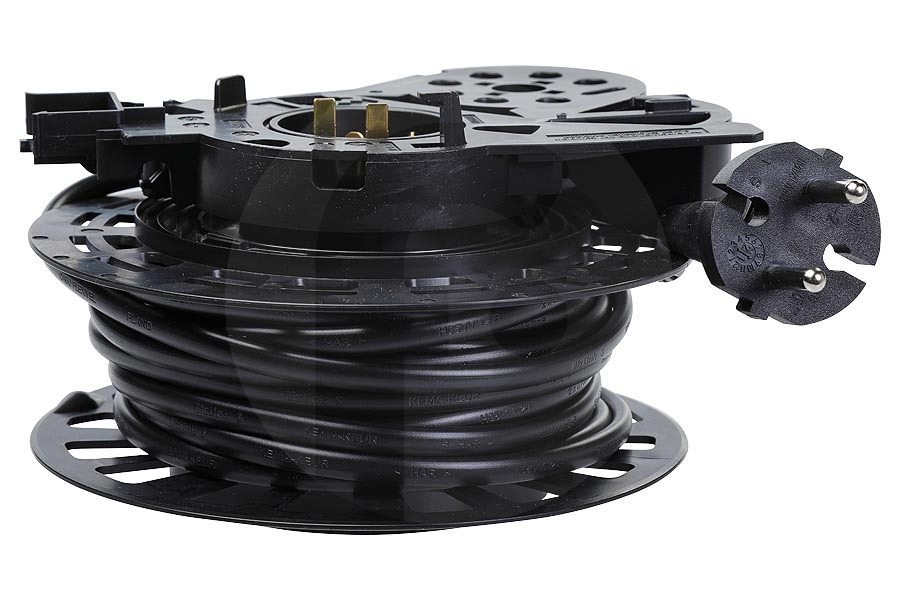 Bosch Aspirapolvere Avvolgicavo (avvolgitore per cavo, bobina) incl. cavo per Bosch, Siemens e altri aspirapolvere 12003875