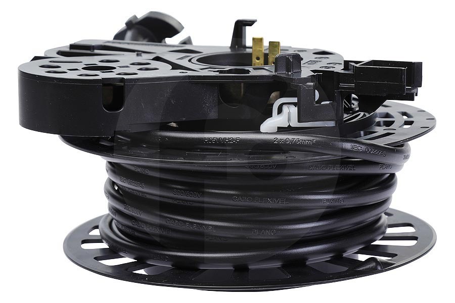 Bosch Aspirapolvere Avvolgicavo (avvolgitore per cavo, bobina) incl. cavo per Bosch, Siemens e altri aspirapolvere 12003875