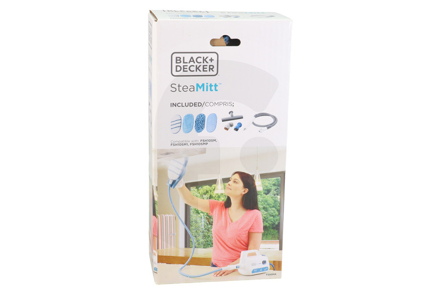 Black & Decker Dampfreiniger Black & Decker SteaMitt Zubehörset FSHSMA-XJ Dampfreiniger