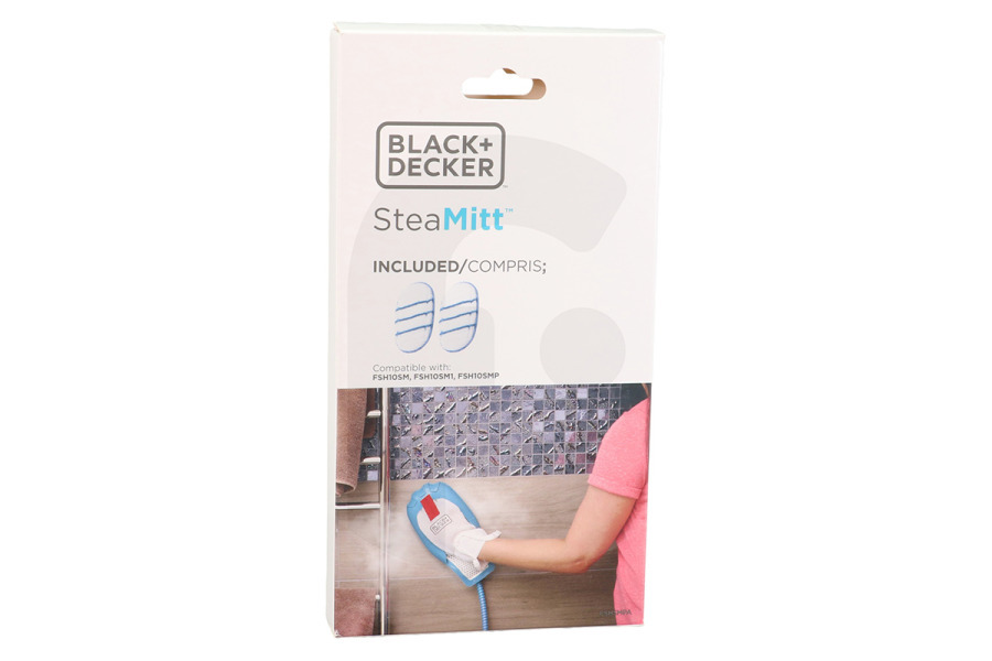 Black & Decker Pulitore a vapore e Scopa a vapore Pulitore a vapore Black & Decker SteaMitt Panno in microfibra FSHSMPA-XJ