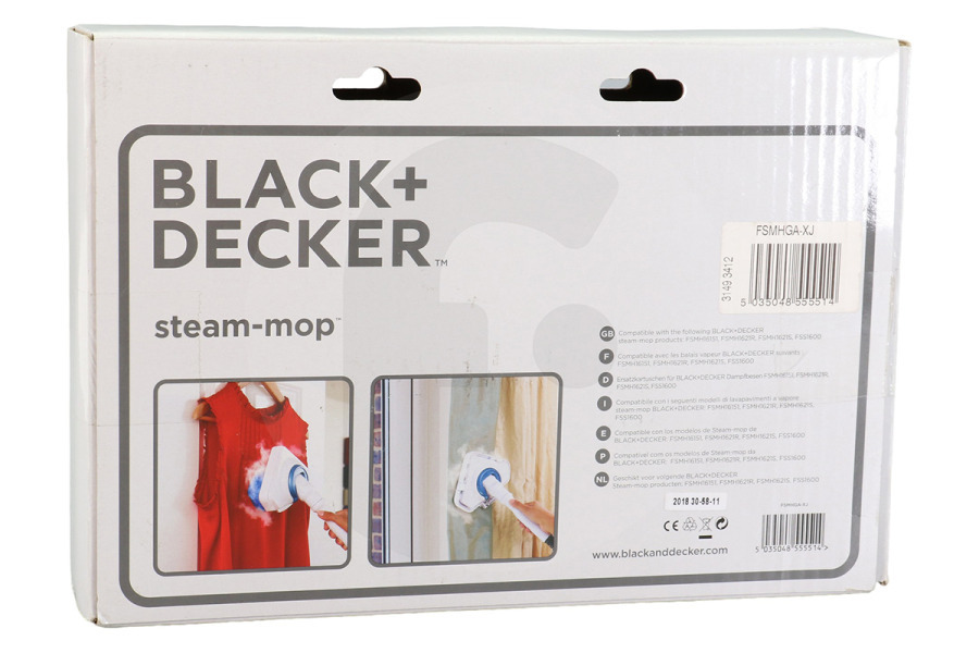 Black & Decker Dampfreiniger Black & Decker Steam-Mop-Zubehör FSMHGA-XJ Dampfreiniger