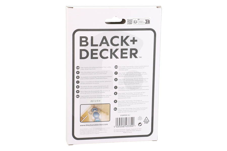 Black & Decker  Black & Decker Dampftuch FSMP30-XJ Dampfreiniger