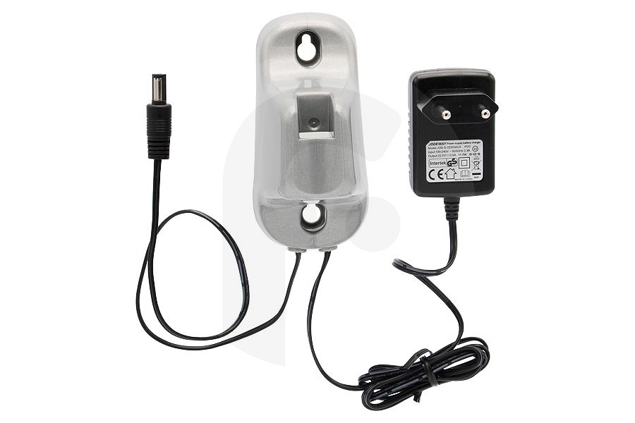 Black & Decker Aspirapolvere Black & Decker caricabatterie (adattatore, spina, trasformatore, cavo) 22V incl. supporto aspirapolvere manuale (aspirapolvere portatile) 1004762-67 adatto a tra cui Modello SVB520JW
