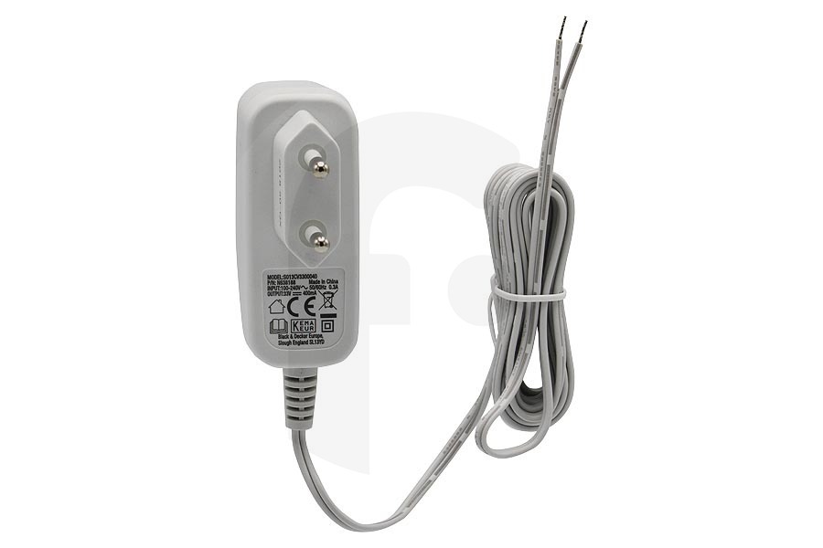 Black & Decker Aspirapolvere Black & Decker caricabatterie (adattatore, spina, trasformatore, cavo) 33V incl. supporto aspirapolvere manuale (aspirapolvere portatile) N638188