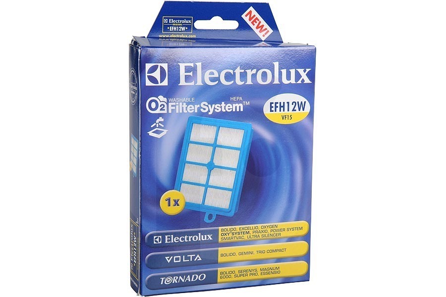 Filtro (lavable Hygiene) aspiradora EFH12W 9001951194
