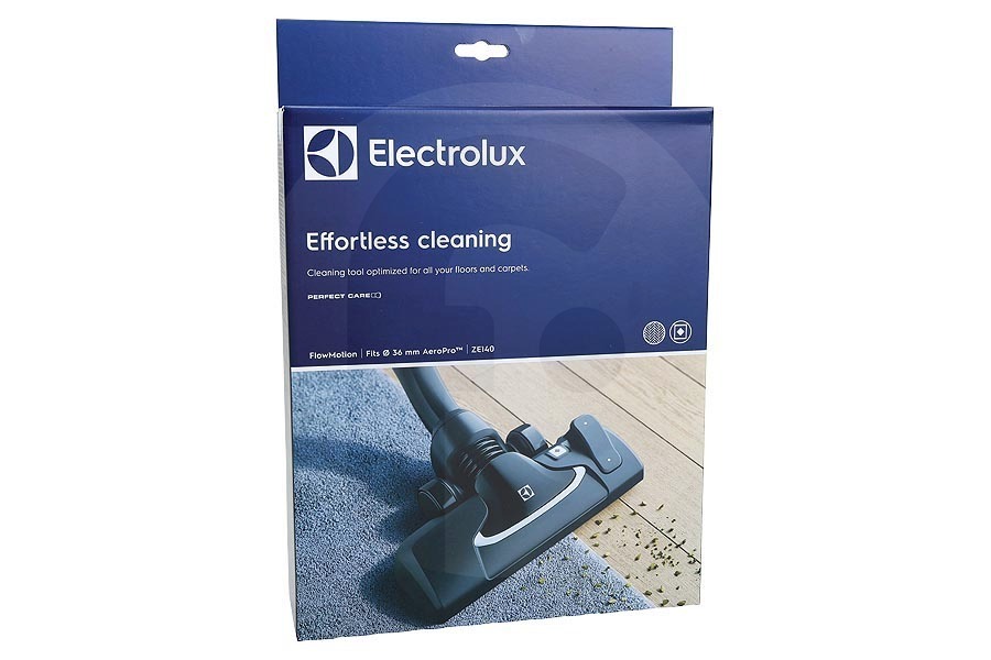 Electrolux Aspirapolvere ZE140 Spazzola combinata (spazzola di aspirazione, bocchetta combinata, spazzola per pavimenti) ovale ø 36mm per, tra gli altri AEG aspirapolvere 9001677906