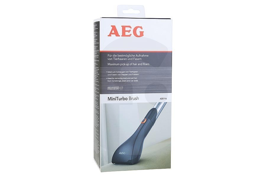 Electrolux Aspirapolvere AZE116 Aeropro bocchetta per mobili mini turbo (spazzola per mobili) ovale connessione 36mm per, tra gli altri Electrolux aspirapolvere 9001677955