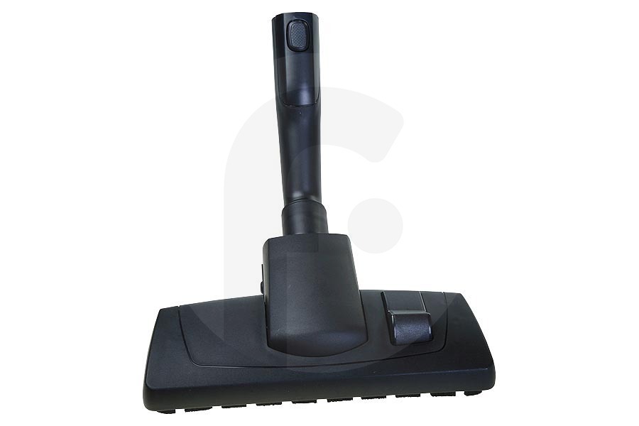Bork Aspiradora Cepillo combinado universal (cepillo de aspiración, boquilla combinada, boquilla de aspiración) ovalado ø 36mm negro para entre otros Electrolux aspiradora  apto para entre otros Delta E-lux oval