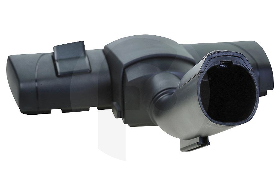 Bork Aspiradora Cepillo combinado universal (cepillo de aspiración, boquilla combinada, boquilla de aspiración) ovalado ø 36mm negro para entre otros Electrolux aspiradora 