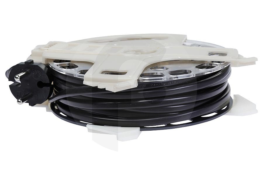 Electrolux Aspirapolvere Avvolgicavo (avvolgitore per cavo, bobina) incl. cavo per AEG, Electrolux e altri aspirapolvere 140041108055