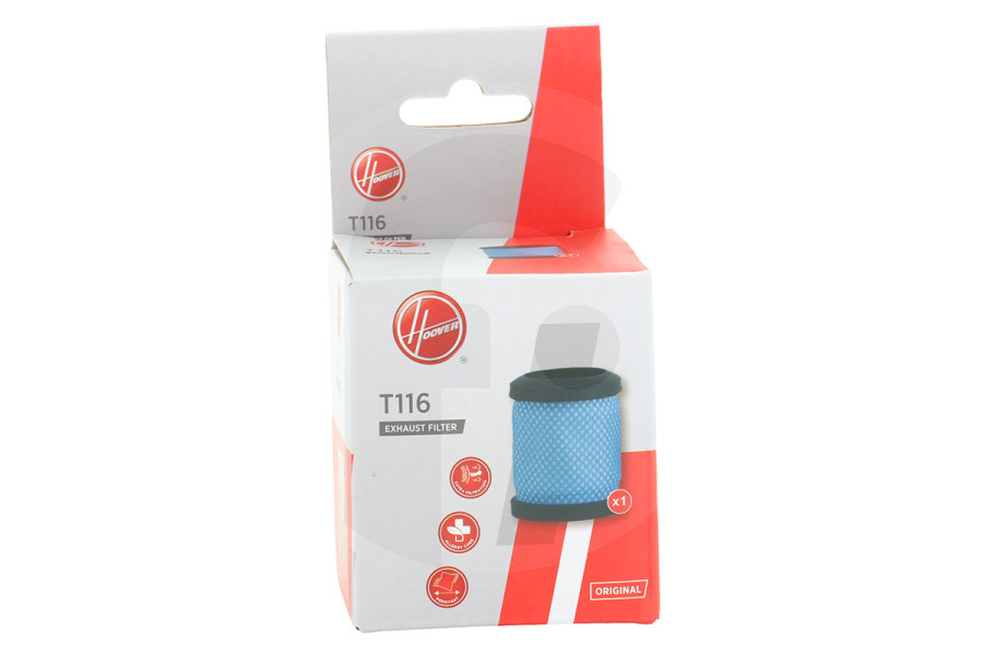 Hoover Staubsauger Hoover T116 Abluftfilter 35602170 Staubsauger