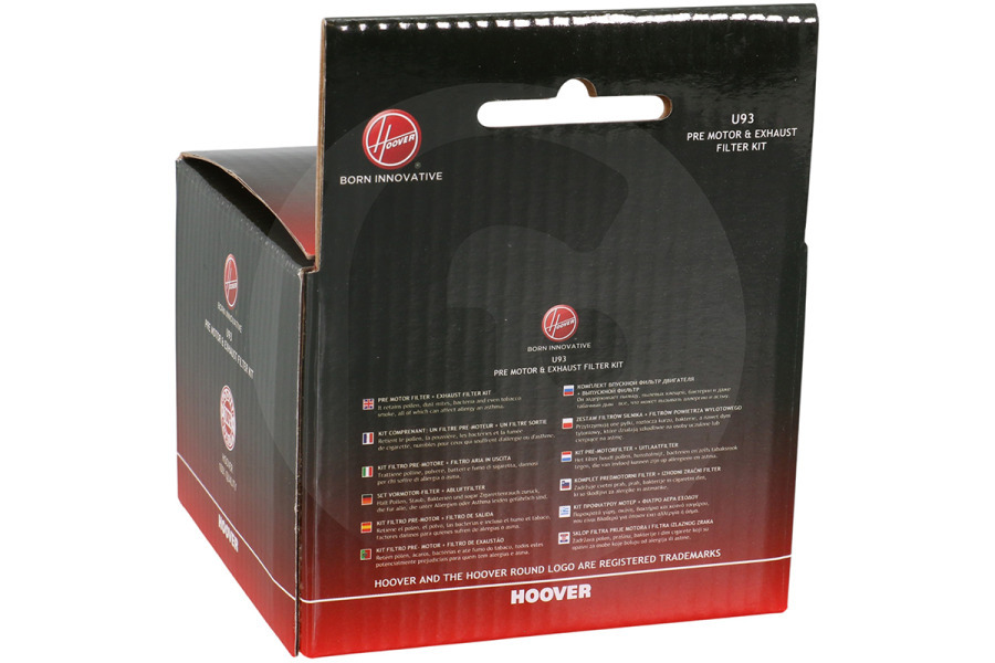 Hoover Aspirapolvere Hoover Filtro motore e di scarico per aspirapolvere U93, 35602065