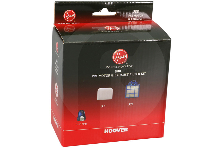Hoover Aspirapolvere Hoover Filtro motore e di scarico per aspirapolvere U88, 35601868