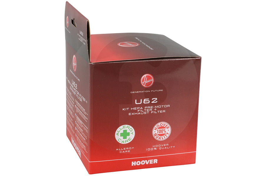 Hoover Aspirapolvere Hoover Filtro HEPA e di scarico per aspirapolvere U62, 35601182