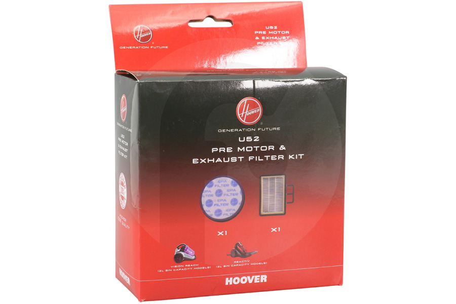 Hoover Aspirapolvere Hoover U52 Set di filtri per aspirapolvere 35601650