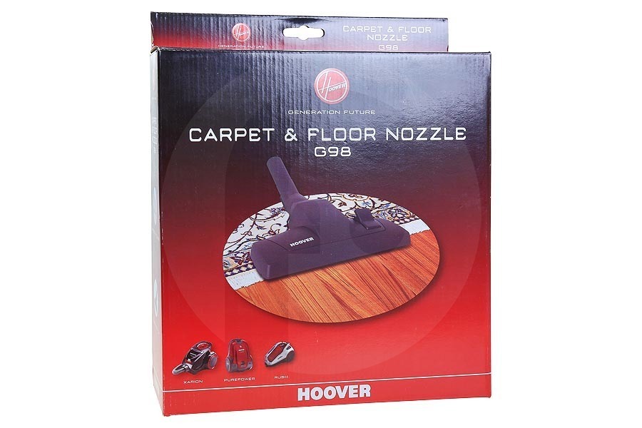 Hoover Aspiradora Cepillo combinado Aspiradora G98 entre otros Hoover, Zerowatt ø 30 mm Suelos duros y blandos 35600878