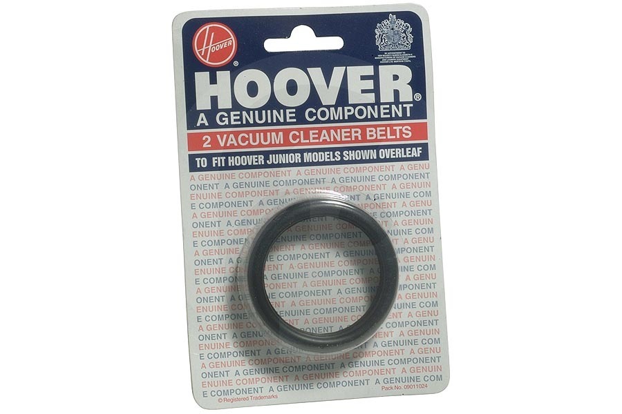 Hoover 09011024 correa de transmisión para cepillo rodillo (batidor de alfombras, cepillo giratorio) 2 piezas ⌀ 7cm aspiradora 9011024 apto para entre otros Modelo U1012 Júnior