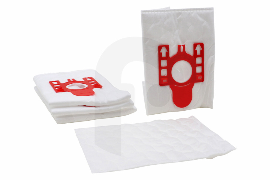 Kleenair Aspiradora Bolsas de aspiradora (bolsas para el polvo) de microfibra 5 piezas para Miele y otros aspiradora 9917710