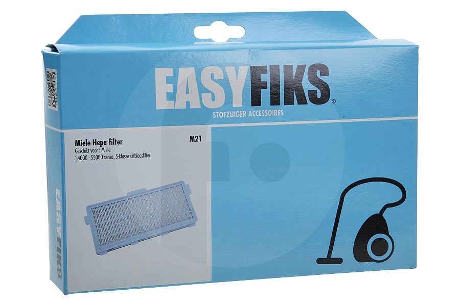 Easyfiks Staubsauger Easyfiks HEPA-Filter (Allergiefilter) und Kohlstofffilter schwarz Staubsauger 7226170