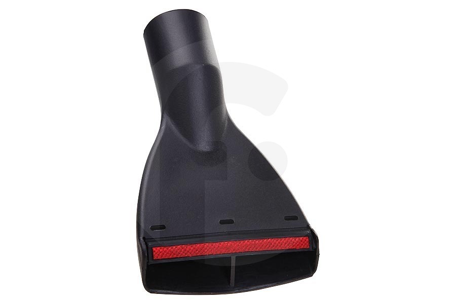 Alternative Staubsauger Universelle Matratzenbürste (Matratzendüse, Möbeldüse, Möbelbürste) mit rotem Streifen ø 35mm schwarz Staubsauger SMD10 7252280